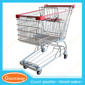 107L good quality Zine plated shopping cart